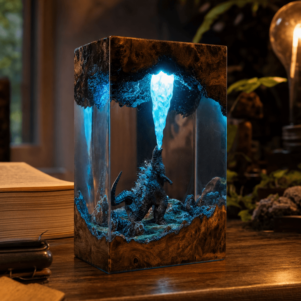 Godzilla Lamp
