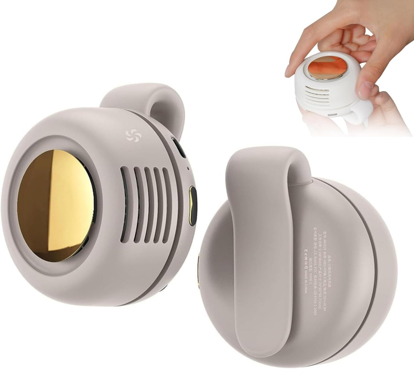 Portable Silent Mini Bladeless Fan