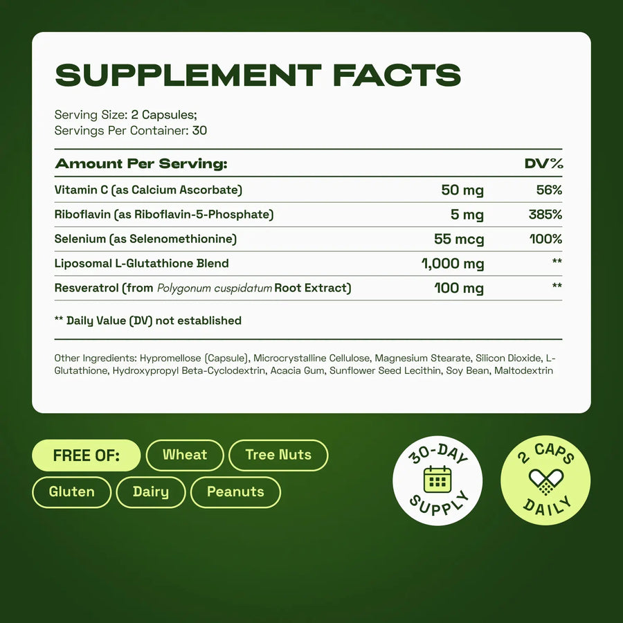 Saravyn Liposomal Glutathione Supplement