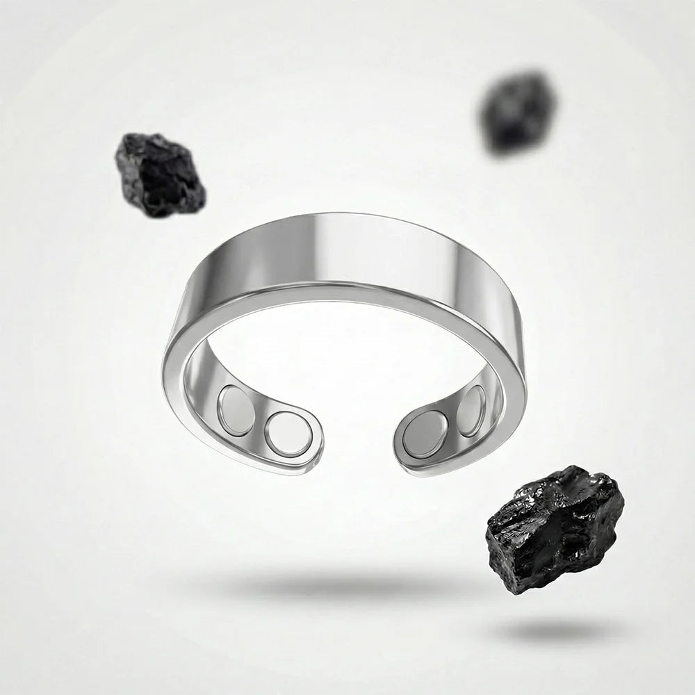 SARAVYN® Hematite Ring