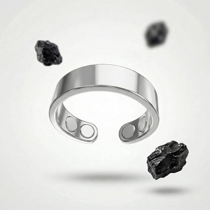 SARAVYN® Hematite Ring
