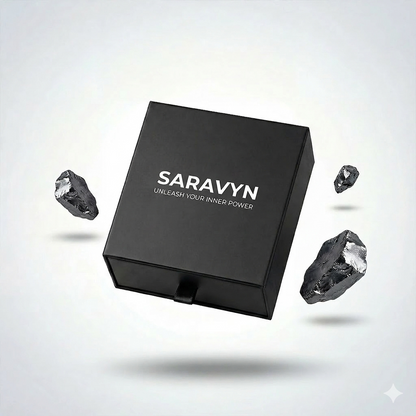 SARAVYN® Hematite Ring