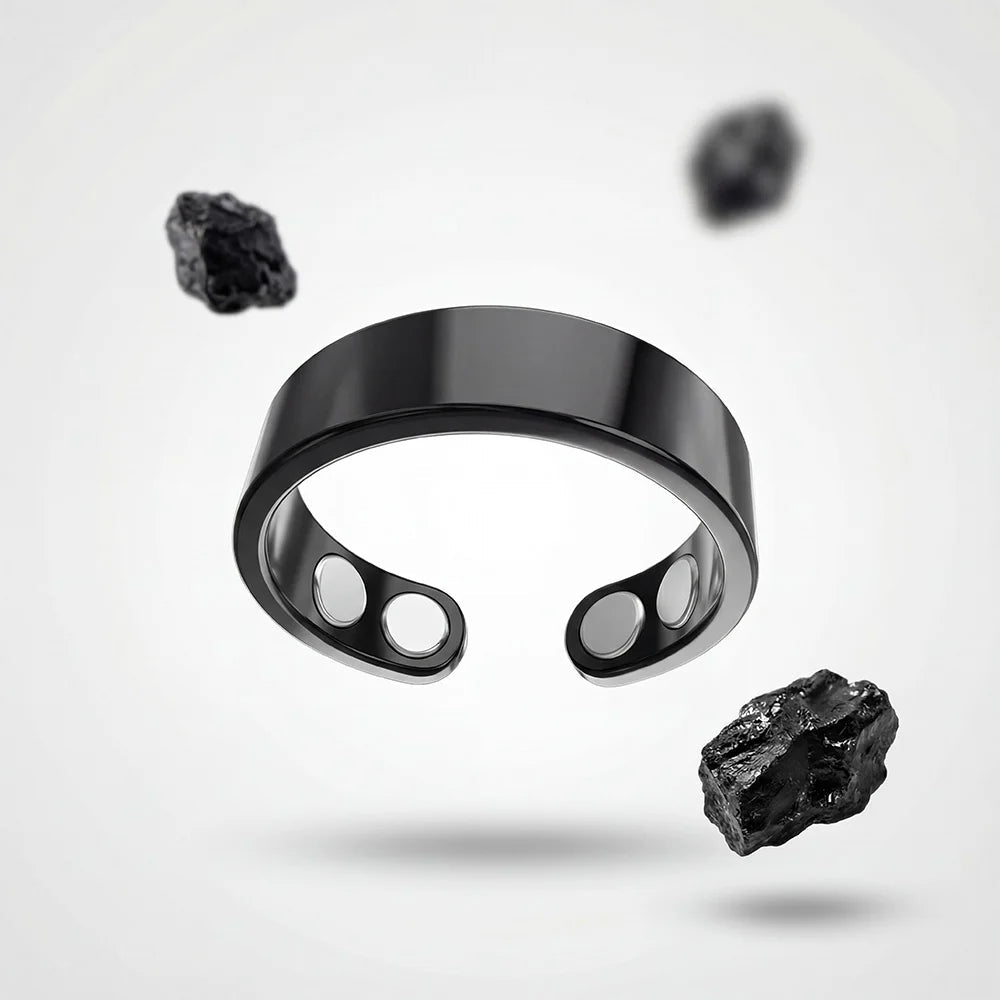 SARAVYN® Hematite Ring
