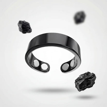 SARAVYN® Hematite Ring
