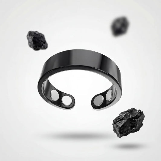 SARAVYN® Hematite Ring